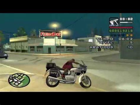 Grand Theft Auto San Andreas Misiones Secundarias Vigilante Youtube