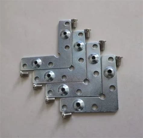 Stainless Steel SS L Type Flat Angle Bracket Plate Connector At Rs 23