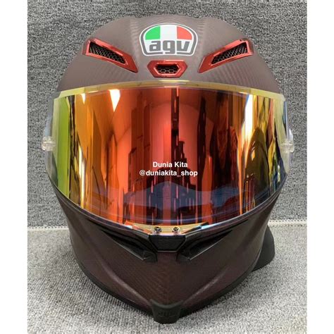 Jual Visor Iridium Crystal Race Aftermarket Agv Pista Corsa Gpr Gprr