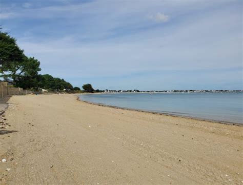 La plage de Saint Guerin Damgan Boulevard des découvertes