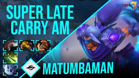 MATUMBAMAN ANTI MAGE SUPER LATE CARRY AM Dota 2 Pro Players