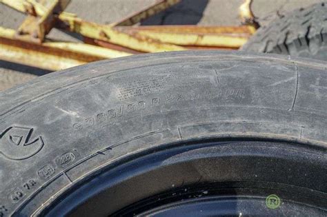 Firestone T Radial R Equipment Tires With Wheels