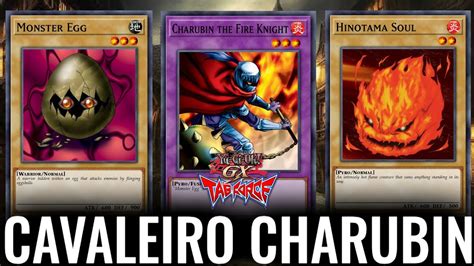 Yu Gi Oh GX Tag Force Deck De Charubin The Fire Knight DECK MONSTRO