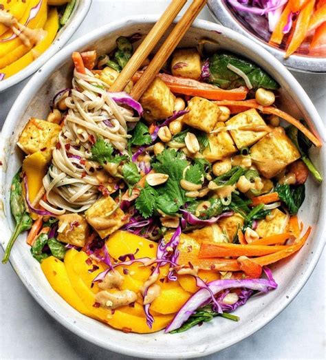 Udon Noodle And Veggie Bowl Best Of Vegan