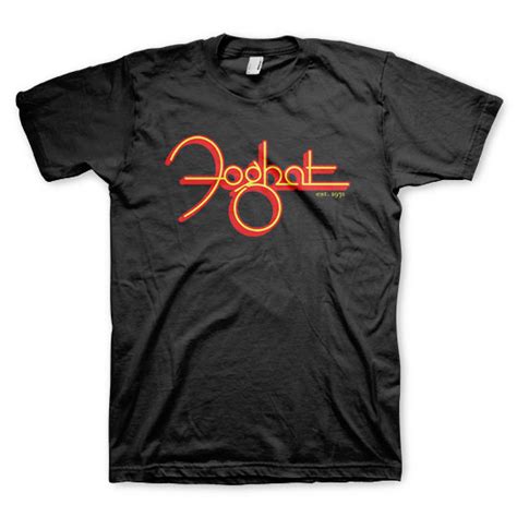 Foghat Yellow & Red Logo T-Shirt - VISION MERCH