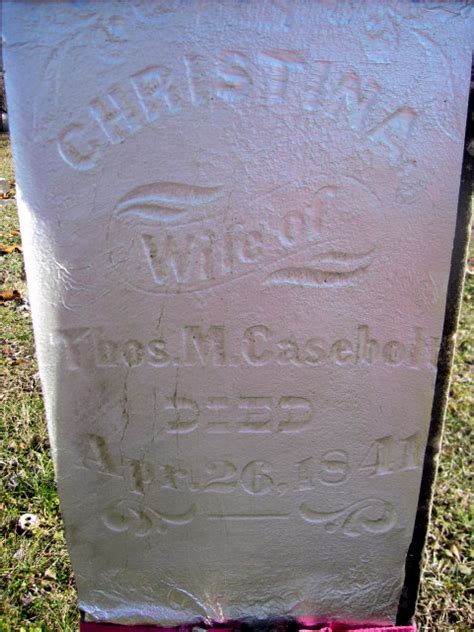 Christina Blubaugh Casebolt Desconhecido 1841 Memorial Find A Grave