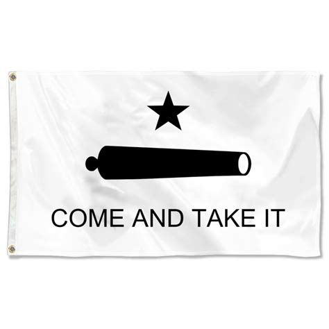 The United States Texas Flag Come And Take It Flag