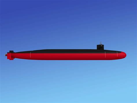 Ohio Class Ballistic Missile Submarine - 3D Model by Dreamscape Studios