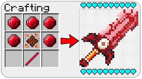 How To Craft A Cursed Nether Sword In Minecraft Secret Recipe