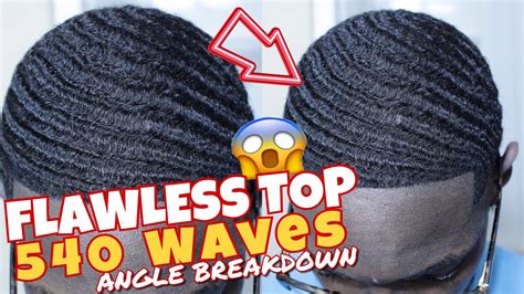 How To Brush Top 540 Waves Angles Breakdown 360 Waves Hair Tutorial