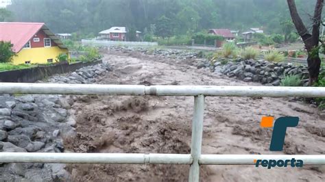 Se registra desbordamiento de ríos es inundaciones tras fuertes lluvias