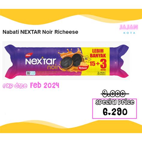 Jual Nabati Nextar Noir Richeese Shopee Indonesia