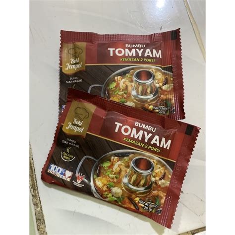 Jual Bumbu Tomyam Koki Jempol 30gram Bumbu Steamboat Bumbu Suki