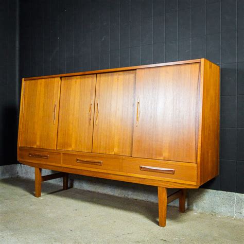 Mid Century Dressoir Met Spiegel Jaren 60 Assortiment Vivre