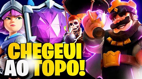 Chegando Na Maior Campe O De Bal O Clash Royale Primeira Vez