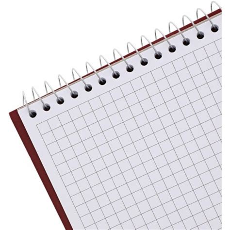 Spiral Bound Quad Ruled Notebooks Graph Paper Sheets 6 X 9 In 6 Pack