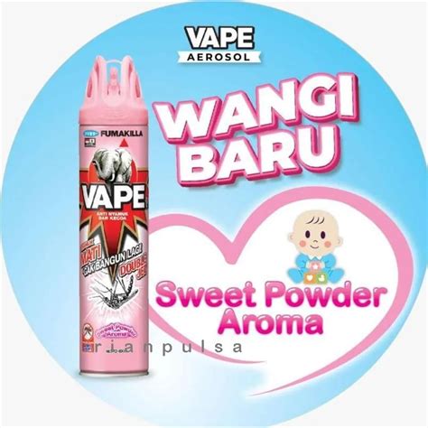 Jual Vape Obat Anti Nyamuk Spray Kecoa Serangga Aerosol Semprot Aroma