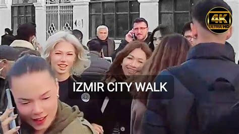 4K TURKEY Izmir Downtown Walk Alsancak Virtual Walking Tour YouTube