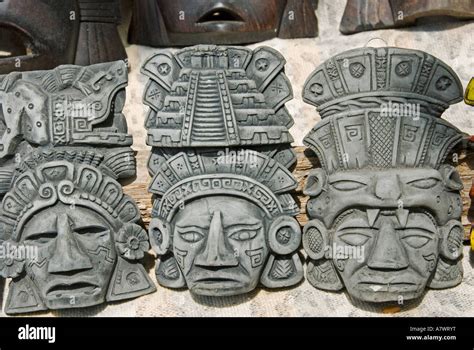 Las Artes Y La Artesanía De Los Mayas De Chichén Itzá México Fotografía