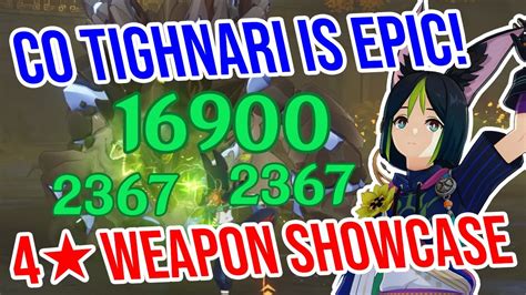 C Tighnari Changes Everything Weapon Showcase Genshin Impact