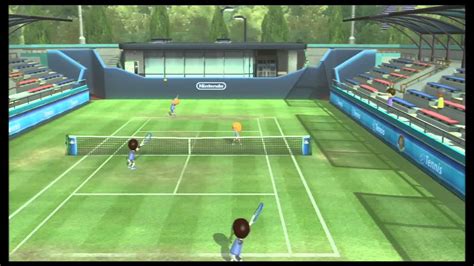 Wii Sports Club Tennis From Noob To Professional Episode 1 Wii Sports