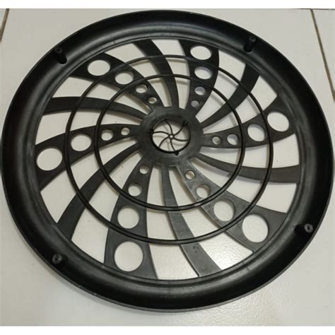 Jual TUTUP SUBWOOFER 12 INCH GRILL SPEAKER 12 INCH BAHAN PLASTIK