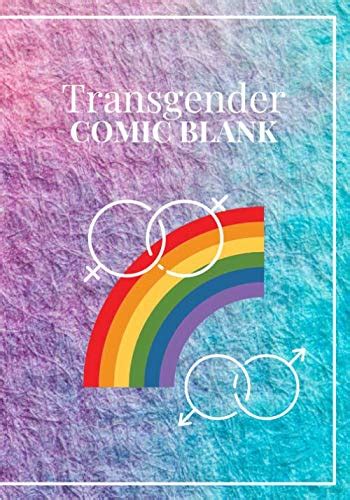 Transgender Comic Blank The Blank Comic Book Notebook 7x10 100 Pages Draw Your Own Awesome