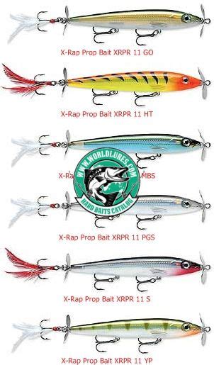 Topwater Lure Rapala X Rap Prop Bait Colors Em 2024