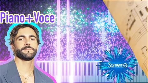 MARCO MENGONI DUE VITE TUTORIAL PIANO VOCE SPARTITO GRATIS