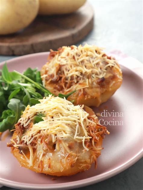 Patatas Rellenas De Carne Al Horno Receta De DIVINA COCINA