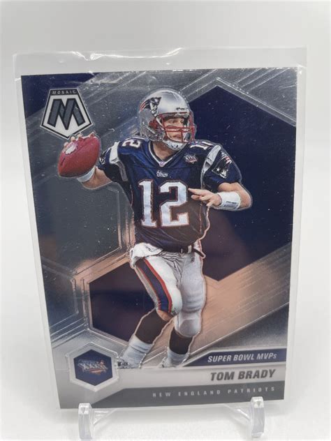 Tom Brady Mosaic Super Bowl Mvps No Xxxvi Patriots Ebay