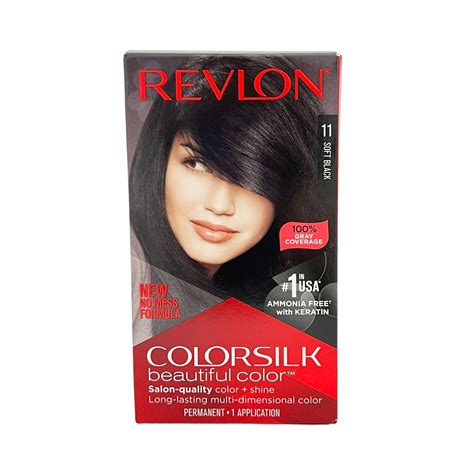 Revlon Colorsilk Ammonia-free Hair Color - Soft Black