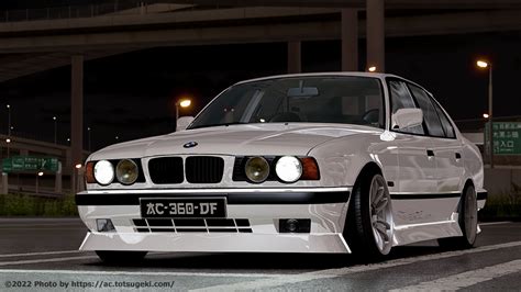 【assetto Corsa】bmw 5シリーズ M5（e34）wdt ストリートスペック Japan E34 Wdt Street Spec Japan アセットコルサ Car Mod