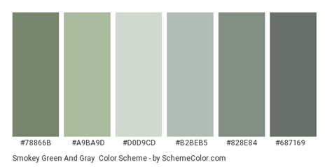 Color Scheme Palette Image Green Color Pallete Green Color Names