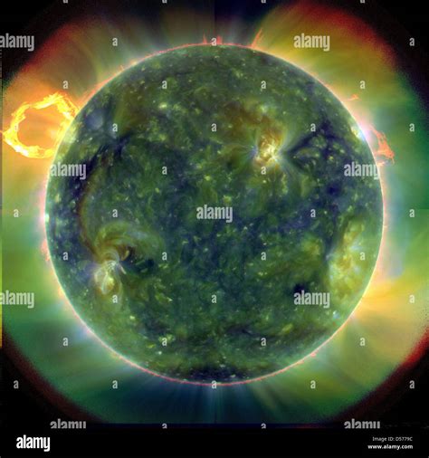 A NASA Handout Of An Extreme Ultra Violet Photo Take By Solar Dynamics