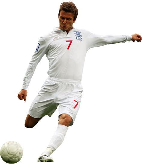 David Beckham England Football Render Footyrenders