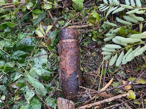 Près de Sablé sur Sarthe un obus de la Première Guerre mondiale découvert