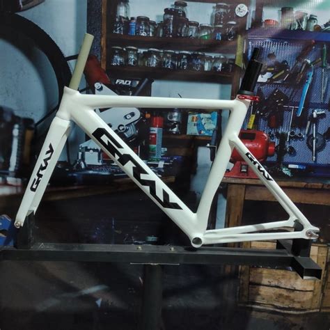 Jual Frame Sepeda Fixie Custom Model Gray Kw Shopee Indonesia