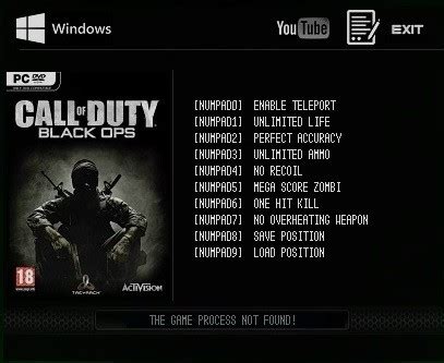 Call Of Duty Black Ops Trainer Update Lirw Ghl