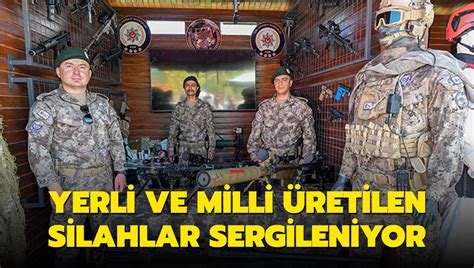 Yerli Ve Milli Retilen Silahlar Sergileniyor