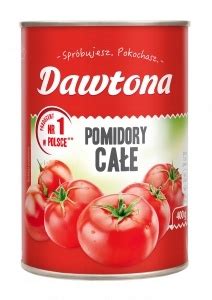 Dawtona Pomidory bez skórki całe w puszce 400 g 10080075948