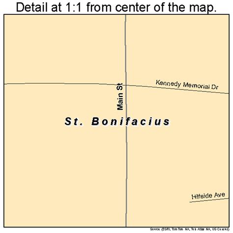 St. Bonifacius Minnesota Street Map 2756770