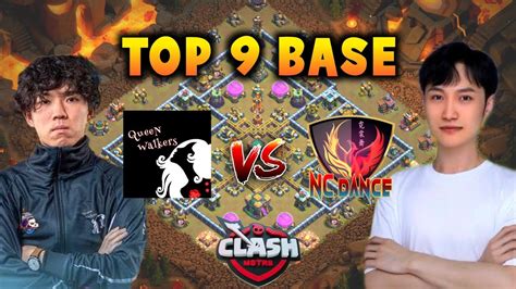 Top 9 TH14 War Base With Link Queen Walkers Vs Ni Chang Dance Bases