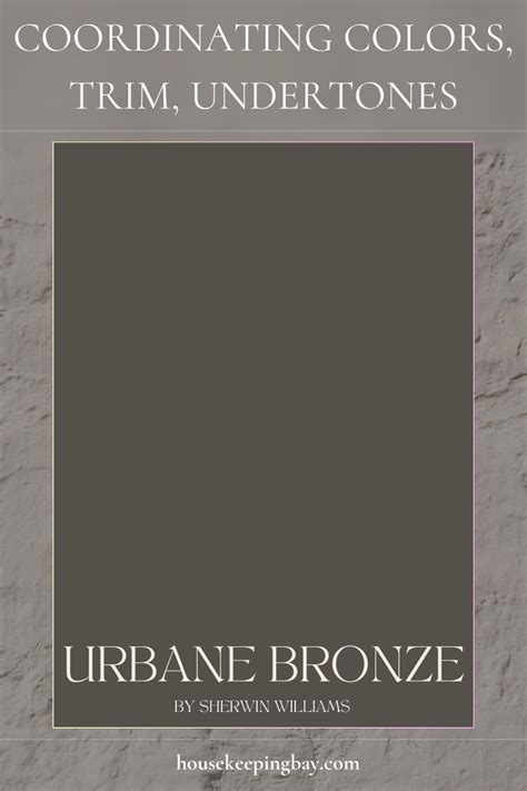 Urbane Bronze Sw 7048 By Sherwin Williams Artofit