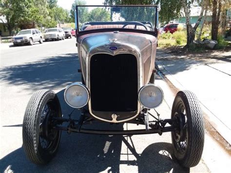 Ford Model A Roadster Pre War Hot Rod Rat Rod Banger Patina TROG For Sale
