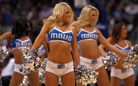 Wallpaper Sports Women Shorts Skinny Belly Dancer Cheerleaders Nba Dallas Mavericks