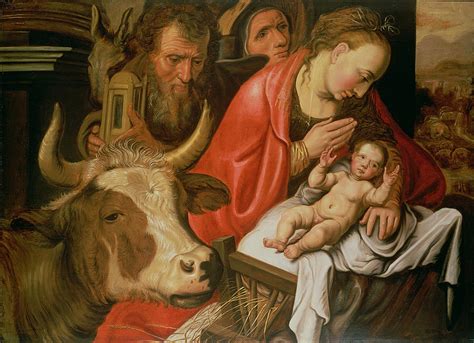 The Adoration Of The Shepherds Painting By Pieter Aertsen Pixels