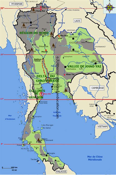 THAÏLANDE RÉGIONS VITICOLES Terroirs du Monde