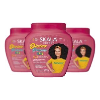 Creme De Tratamento Skala Hidratante Divino Potinho Em Shopee Brasil