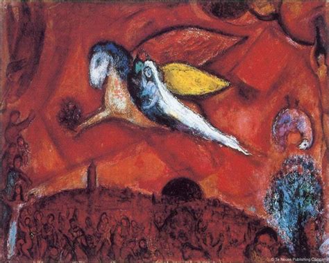 Study To Song Of Songs Iv Marc Chagall Pinturas De Chagall